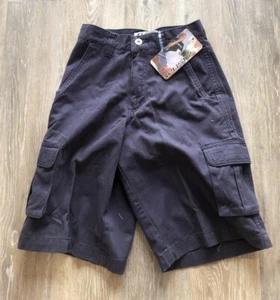 NEW VINTAGE 90’S RUSTY JOHN FLORENCE GOLF MX  SNOW SURF CARGO SHORTS BOYS 23 - Picture 1 of 4