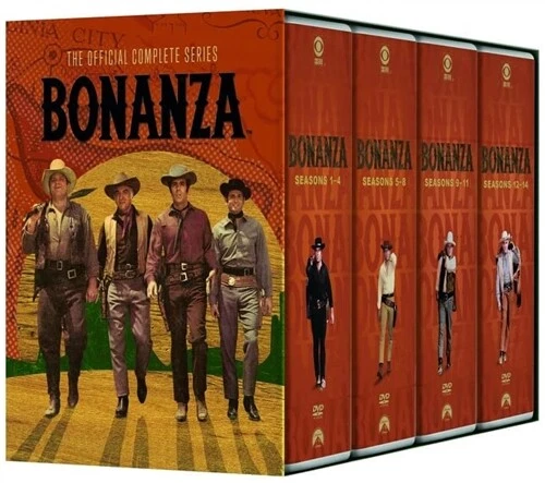 BONANZA THE OFFICIAL COMPLETE SERIES New Sealed DVD Seasons 1-14 — 第 1/1 张图片