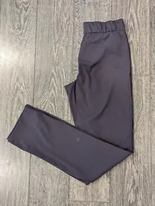 Lululemon On The Fly 4-Way Stretch Dark Gray Drawstring Full Length Pants sz 4 - Picture 1 of 8