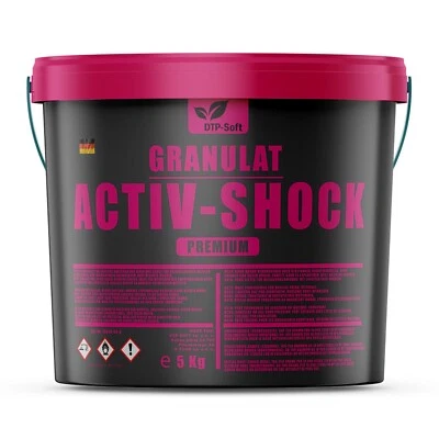 DTP-SOFT 5KG Aktivsauerstoff in Pulverform für Pool, Jacuzzi, SPA Chlorfreie ohne Chlor