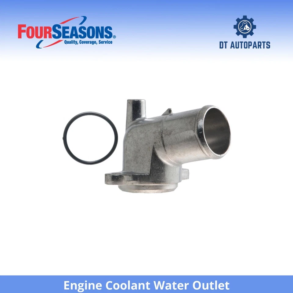 For 1999-2004 Ford F-53 Motorhome Chassis Engine Coolant Water Outlet 4 Seasons - Image 1 of 4