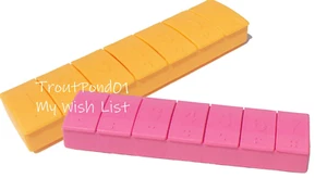 Tupperware 7 Tage Pille Vitamin Advil Halter Blindenschrift Neu 2er Set Rosa Orange - Bild 1 von 3