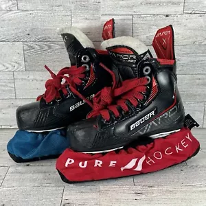Bauer Vapor 3X Pro Eishockey Schlittschuhe Jugend Größe Y 10,5 D LS1 Blades - Bild 1 von 14