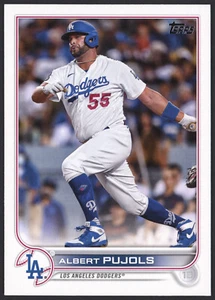 2022 Topps Serie 1 #237 Albert Pujols Dodgers - Imagen 1 de 24