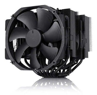Noctua NH-D15 chromax.black CPU Cooler Heatsink Intel LGA2066/2011/1151/1200 AMD - Image 1 of 4