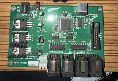 Interfaz de placa flash Planet Bingo 2014, P/N 650-0009-03 (B5) Foto 1 de 3