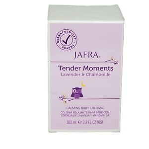 Jafra Tender Moments Lavender Chamomile Baby Cologne 3.3 Fl Oz New Sealed Pkg