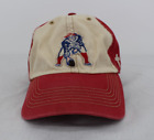 Vintage NFL New England Patriots Hat Cap Medium Fitted 47 Brand Red Ivory