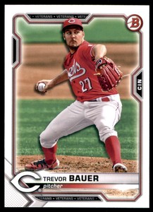 2021 Bowman #9 Trevor Bauer