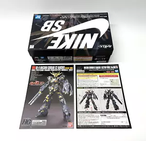 High Grade - NIKE SB UNICORN GUNDAM (02 BANSHEE) - Kit Edizione Limitata 1/144 - Foto 1 di 10