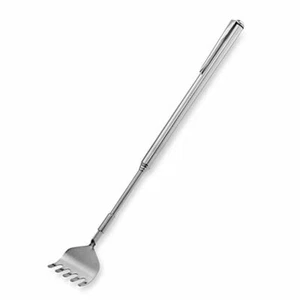 POCKET Stainless Steel Telescopic Extendable Back Scratcher Claw Extender New - Picture 1 of 7