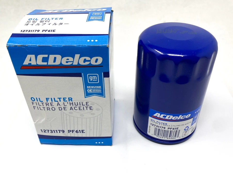 ACDelco GM Original Equipment PF61E Engine Oil Filter Chevy Cadillac GMC Various - Image 1 of 2