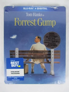 Forrest Gump: 25th Anniversary Edition (Blu-ray, 1994, Steelbook) New Unopened - Picture 1 of 2