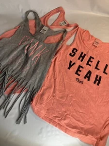 PINK Victorias Secret tanktop XS Lot 3 - Picture 1 of 8