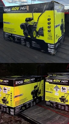 *NUEVO* 3x Lote Ryobi 40V Tiller Trasero Sin Escobillas + (4) Batería y Cargador 6.0 Foto 1 de 4