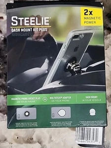 Steelie Dash Mount Kit Plus Magnetic Socket + Dash Mount by Nite Ize - Picture 1 of 4