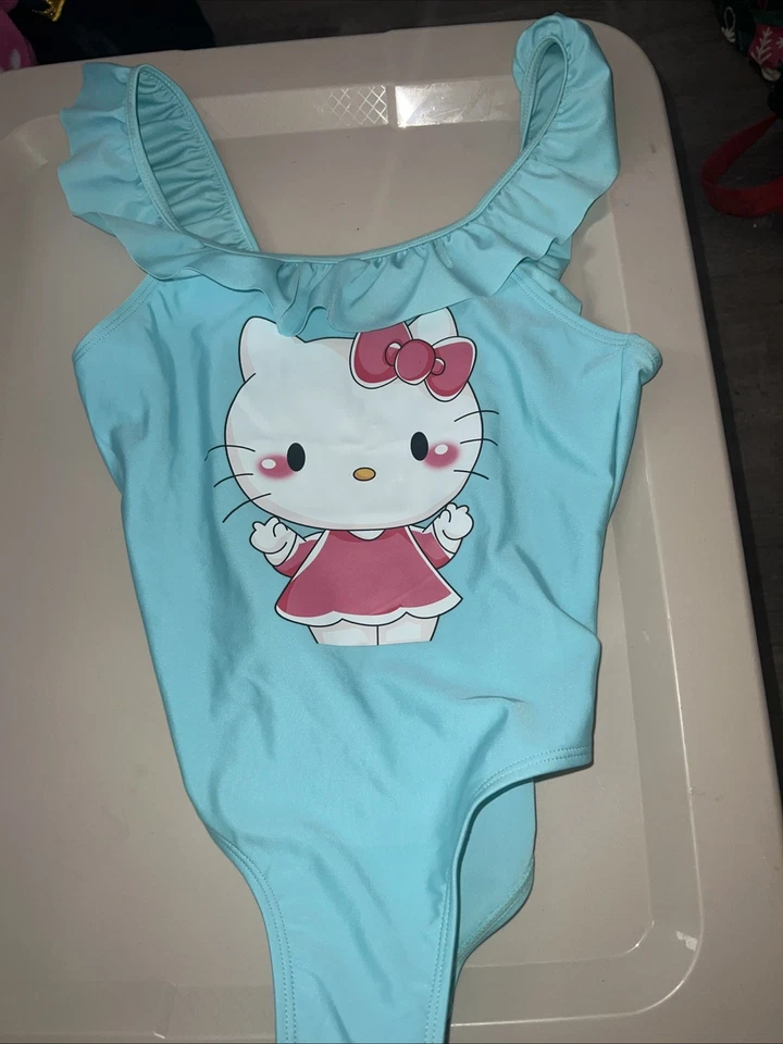 Traje de baño para niñas Hello Kitty talla 9/10 Foto 1 de 1