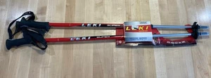 New Old Stock Leki Super Trekkingstöcke - Jasper - Soft Anti Shock, 110cm-140cm - Bild 1 von 7
