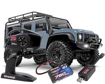 Traxxas TRX-4M Land Rover Defender 1/18 RTR X-Blau TRX97054-1-XBLU  - Bild 1 von 4