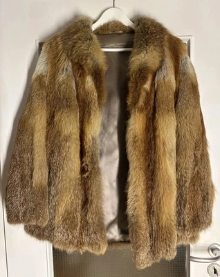 ROTFUCHS JACKE FUCHS JACKE ECHT PELZ PELZJACKE - REAL RANCH FOX FUR JACKET - Bild 1 von 4