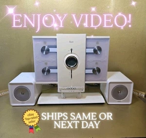 iLuv 4-Disc CD Wechsler mit Philips Lautsprechern AM/FM Radio iPod Player Retro 2008 - Bild 1 von 24