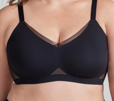 HONEY LOVE Liftwear Crossover Bra in Vamp Sz L  38 B/CNWOT MSRP $69 # LWBRO303V3 - Image 1 of 4