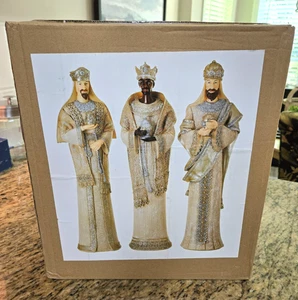 Regency International - Juego de tres reyes con joyas - 14,5 pulgadas de alto - Nuevo - Imagen 1 de 6