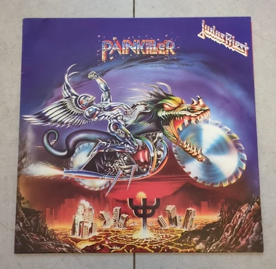 Judas Priest    Painkiller   Vinyl LP Schallplatte  UK  1990  OIS  EX/EX - Image 1 of 4