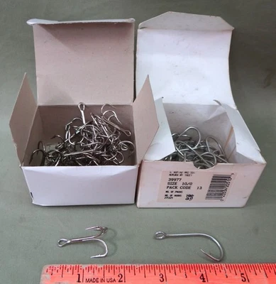 Lote de 3 Cajas, Ganchos Agudos y J, NOS Foto 1 de 4