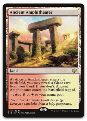 Ancient Amphitheater #276 (LP) Commander 2015 C15 Magic MTG - Image 1 of 2