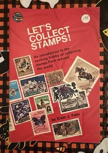 Vintage 1976 Whitman 2 ed- Let’s Collect Stamps Handbook Ervin Felix Softcover - Picture 1 of 4