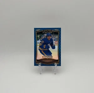 2023-24 Upper Deck Stature - Blue /99 Rookie Matt Savoie #50 - Picture 1 of 2