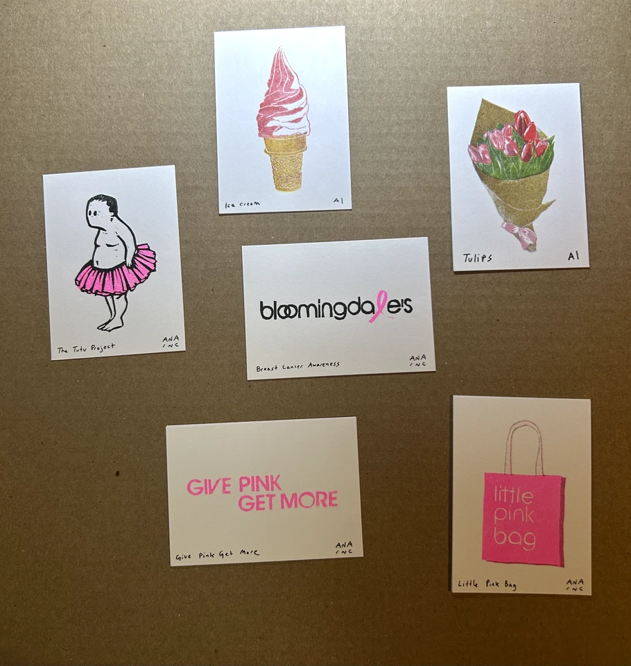 NEW -  Anastasia Inciardi Mini Prints (Bloomingdales) NYC Exclusive - Free Ship! - Image 1 of 1