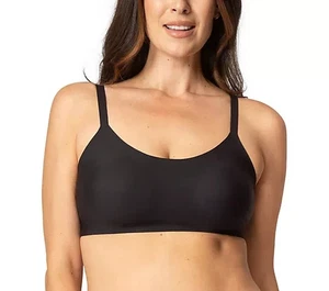 Anti x Proof Bonded Seamless Wireless Wicking Bra Black 2XL A520842 - Picture 1 of 1
