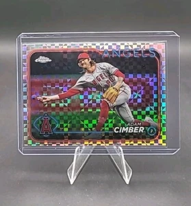 2024 Topps Chrome Update X-Fractor Adam Cimber #USC145 Angels - Picture 1 of 2