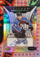 Cale Makar 2019-20 Upper Deck Trilogy Rookie Premieres Level 1 /249 #81