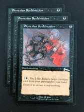 Set of 3x Phyrexian Reclamation VLP / LP Urza's Legacy Magic the Gathering MTG