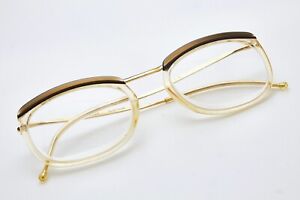 Vintage AMOR 8873 Gold Plated Eyewear Glasses Eyeglasses Frame Man  