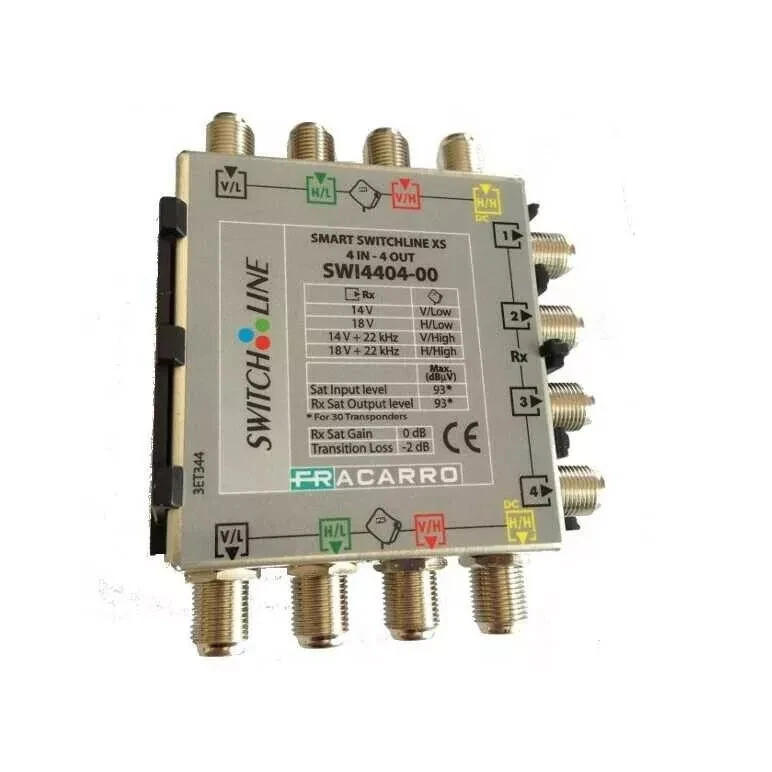 MULTISWITCH Satellitare FRACARRO SWI4404 Impianto in cascata 4 ingressi 4 uscite - Immagine 1 di 1