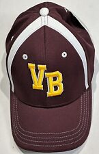 OC SPORTS Men's Hat size Unknown Burgundy VB Flex Fit Q3 Tech Baseball Cap NWT