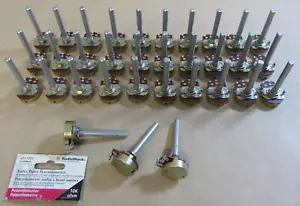 Lote de 33 potenciómetros cónicos de audio de 10K ohmios, 0,5 vatios, 20%. Alpha A10K - Imagen 1 de 9
