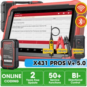 2025 LAUNCH X431 Pros V5.0 Elite Bidirectional Car Diagnostic Scanner Key Coding - Picture 1 of 39