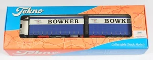 Tekno No. 113 Volvo FH12 120 & Close Couple Trailer BOWKER Transport 1/50 Scale - Picture 1 of 2