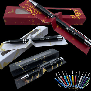 Personalised Pen with your message Laser Engraved Christmas Gift TOP Quality