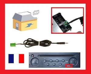 Cable Auxiliar Para Mp3 Autoradio RENAULT UDAPTE LIST Clio 2 3 Scenic 2 Twingo - Imagen 1 de 4