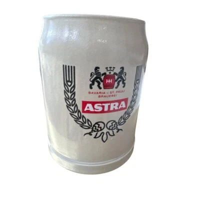Taza de cerveza de gres ASTRA vintage - Alemania Foto 1 de 4