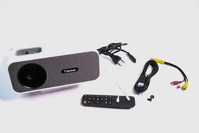 Giomar C12 Beamer 5G WiFi Bluetooth 13000 Lumen 1080P Full HD Mini LED Smart - Bild 1 von 3