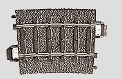 MARKLIN 24107 Scala HO Binario curvo con massicciata R1 raggio 360 mm. 7.5° - Immagine 1 di 1