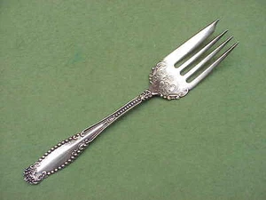 Tenedor de carne fría antiguo con patrón de St. Paul #249 de H. & T. MFG. Co - Imagen 1 de 5