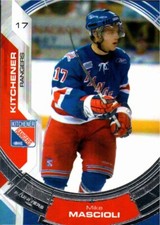Mike Mascioli 2006-07 Kitchener Rangers